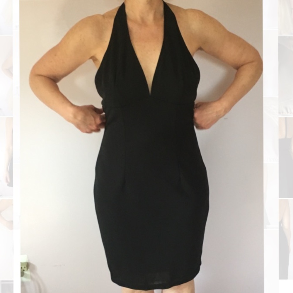 Short black dress